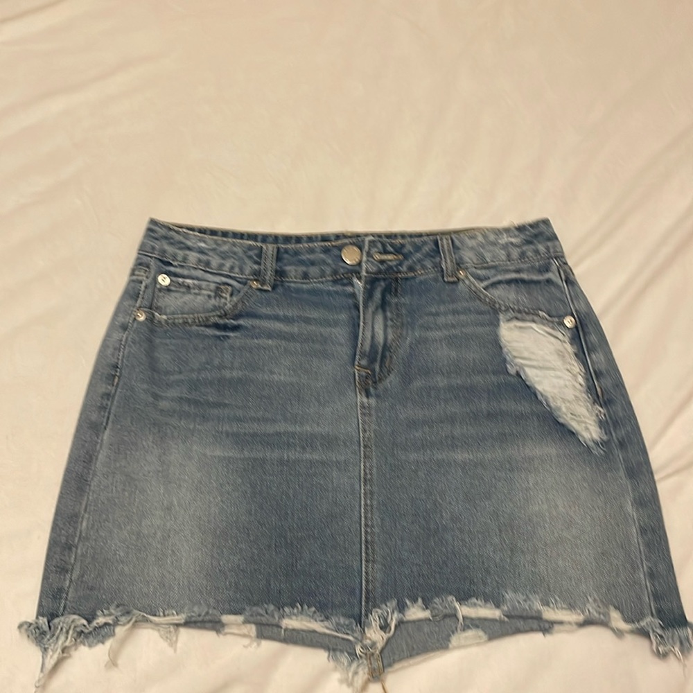 BBJ Los Angeles Denim Mini Skirt